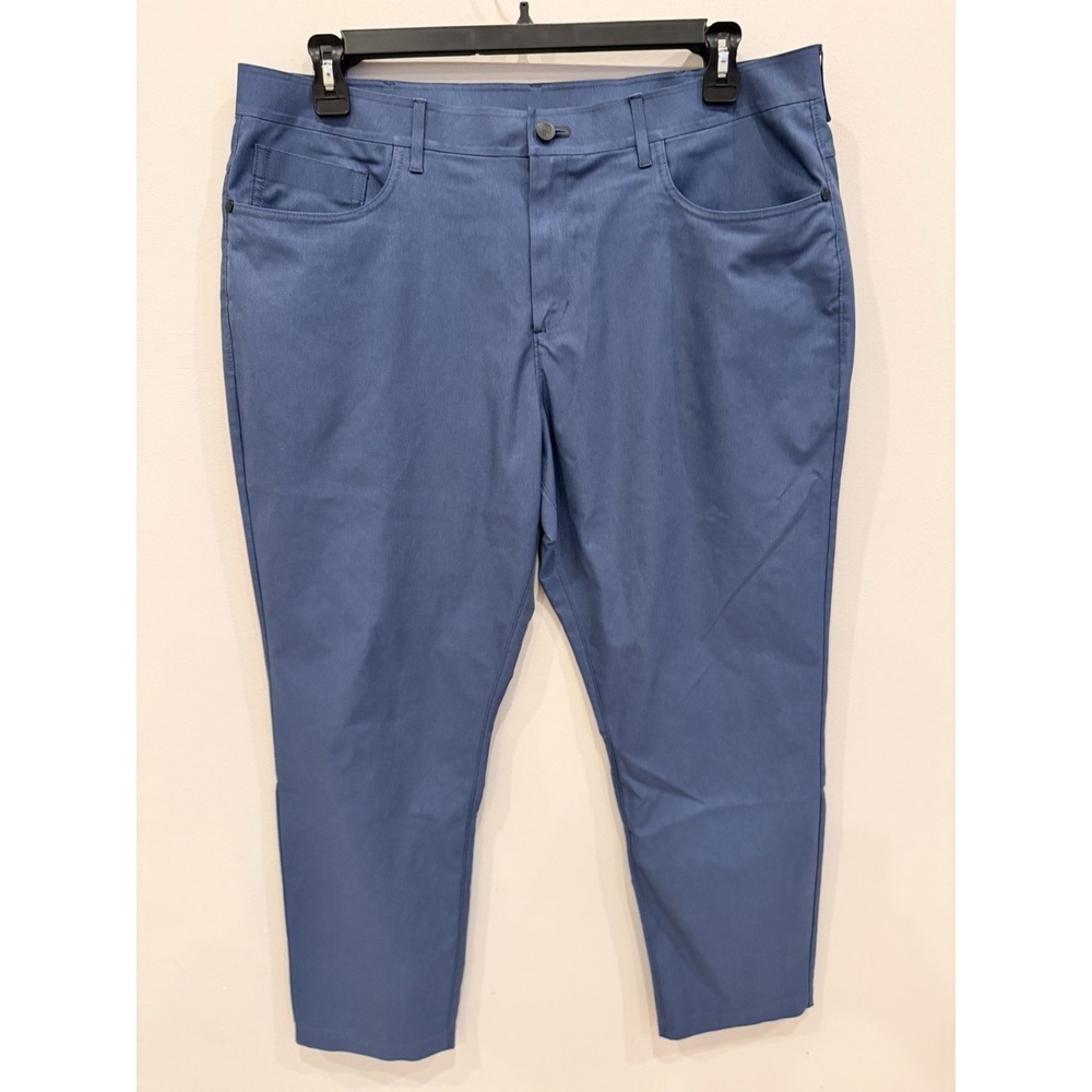 Public Rec Men's Pants 38x30 Blue‎ Stretch Performance Tech Chinos Slim Fit